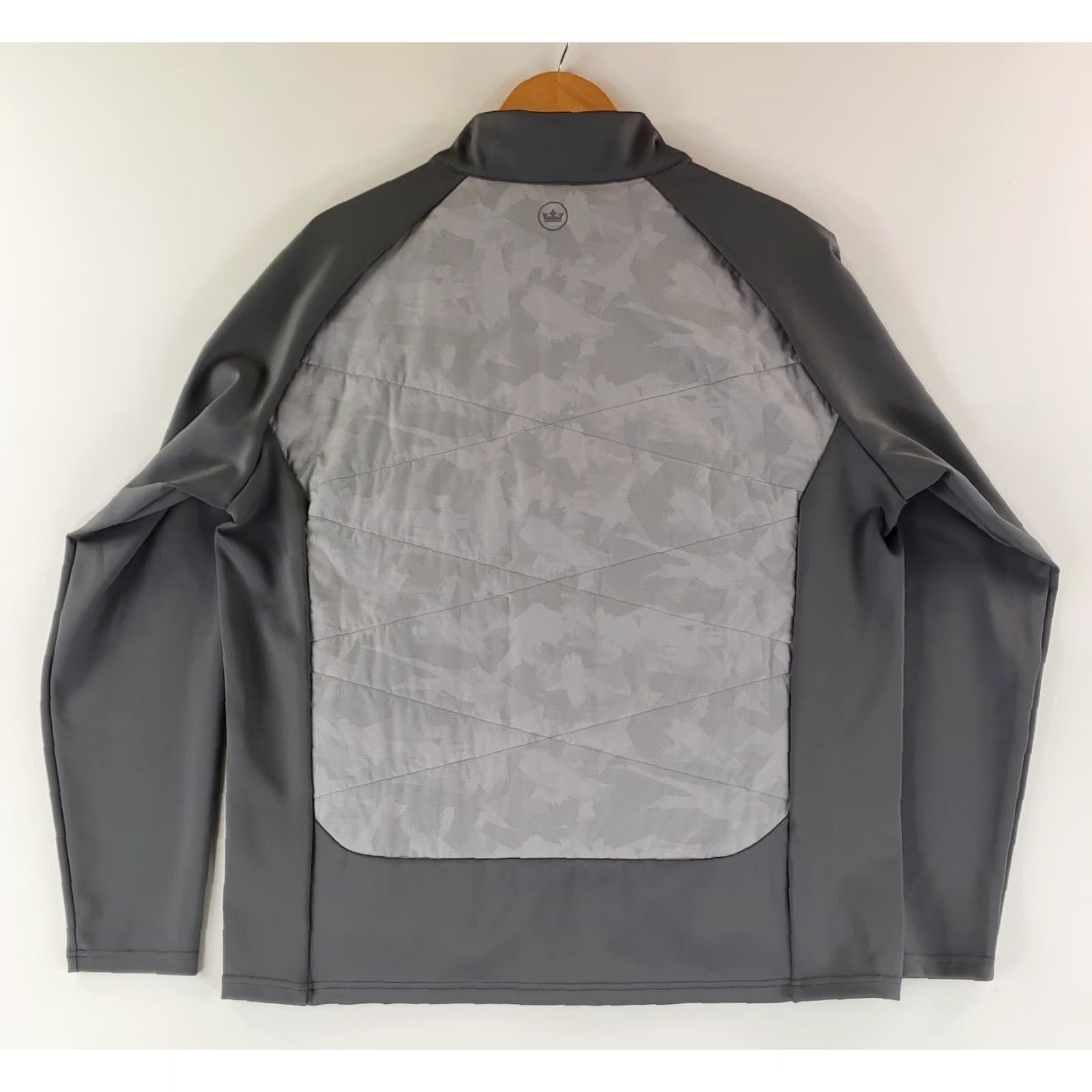 Peter Millar Peter Millar Jacket Full Zip Endeavor Elite Hybrid Gray Long Sleeve Mens L Windbreaker Gray Mens L Size US L / EU 52-54 / 3 - 5 Thumbnail