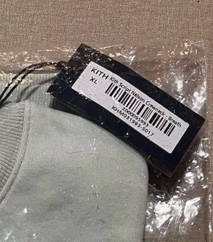 Kith Kith Script Nelson Crewneck in “Breath” Men’s Size XL Size US XL / EU 56 / 4 - 6 Thumbnail