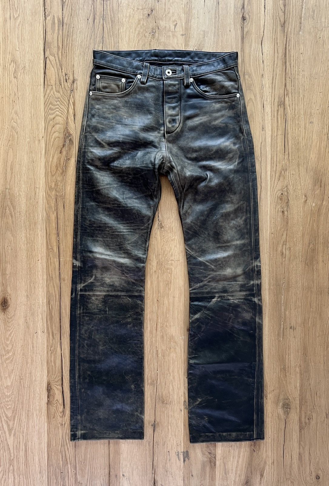 Vintage Leather Pants Size US 30 / EU 46 - 1 Thumbnail