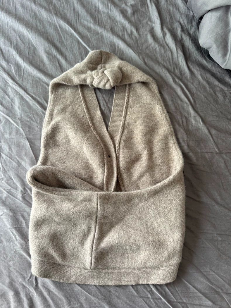 Alexander Wang Alexander Wang Knit Backless Tank Top- Size S / US 4 / IT 40 - 2 Thumbnail