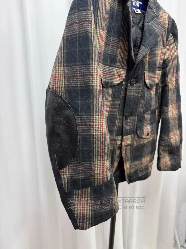 Junya Watanabe Junya Watanabe Ombre Plaid Patchwork Cotton Jacket Size US XS / EU 42 / 0 - 3 Thumbnail