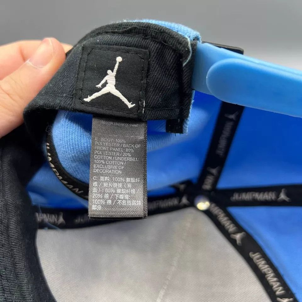 Jordan Brand Air Jordan 11 Hat Men Win Like 96 Jumpman Snap Back Cap UNC Size ONE SIZE - 6 Thumbnail