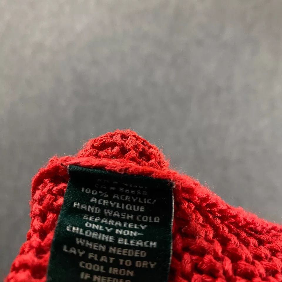 Lauren Ralph Lauren Lauren Ralph Lauren Sweater Women's Large Red Knit Casual L Size L / US 10 / IT 46 - 8 Thumbnail
