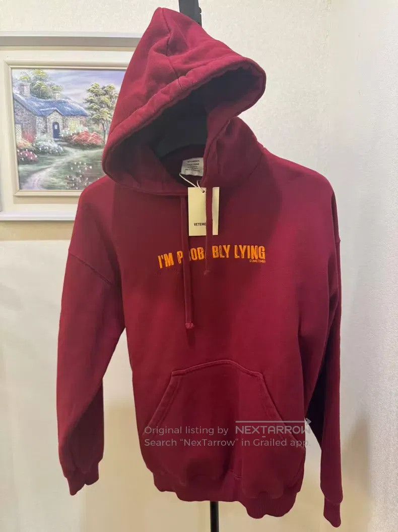 Vetements VETEMENTS Hoodie Sweatshirt Size US S / EU 44-46 / 1 - 1 Thumbnail