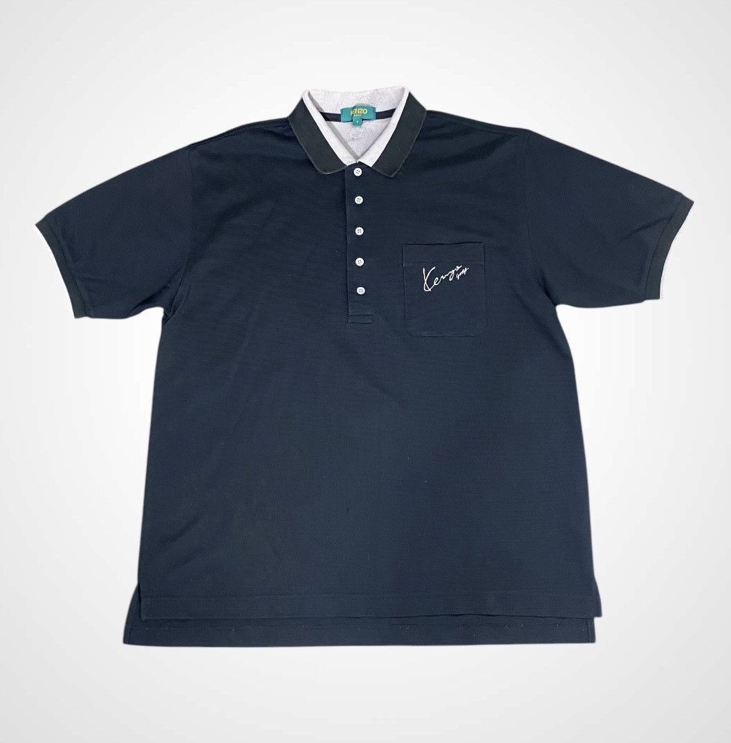 Kenzo Rare Vintage 90s Kenzo Golf Small Logo Polo Shirt Size US L / EU 52-54 / 3 - 3 Thumbnail