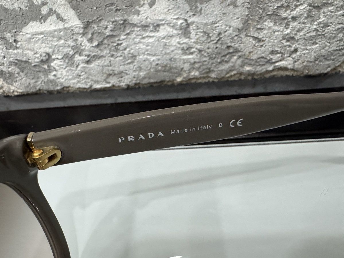 Prada Prada Sunglasses OPR17RS UAM4KO Rubber Grey Size ONE SIZE - 5 Thumbnail