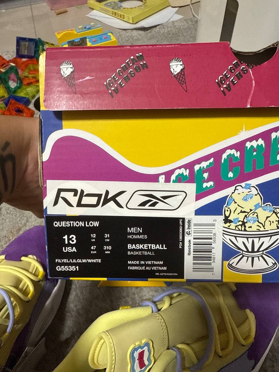 H99 Ping Pong Sweater Blue/Purple