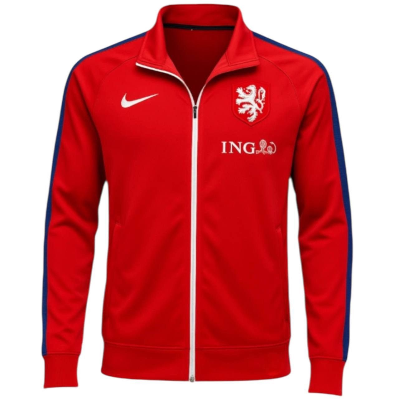 Nike 2015 NETHERLANDS (HOLLAND) NIKE SOCCER FOOTBALL TRACK JACKET Size US M / EU 48-50 / 2 - 1 Thumbnail