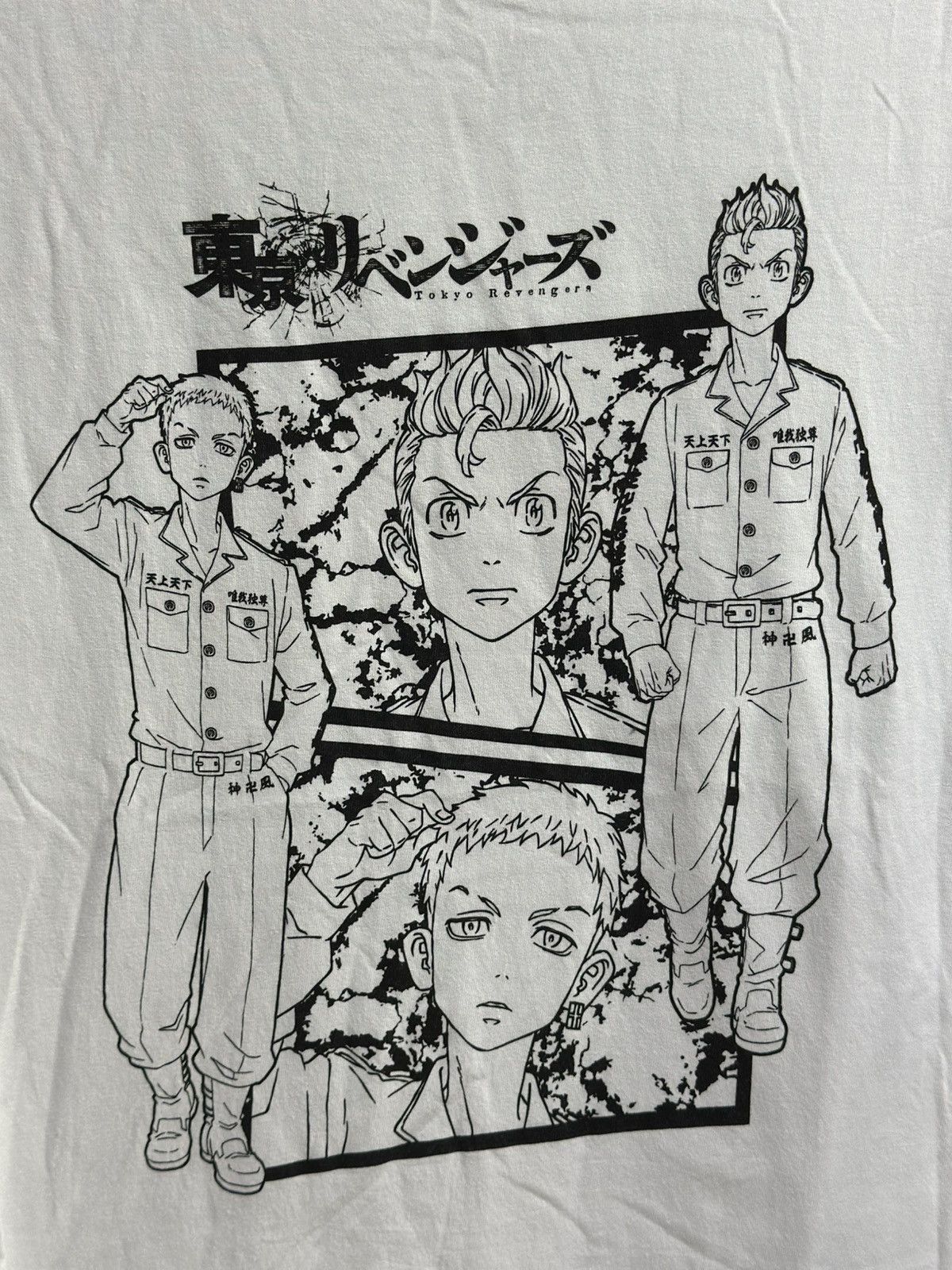 Anime Vintage Tokyo Revengers Long Sleeve Tee Size US L / EU 52-54 / 3 - 2 Thumbnail