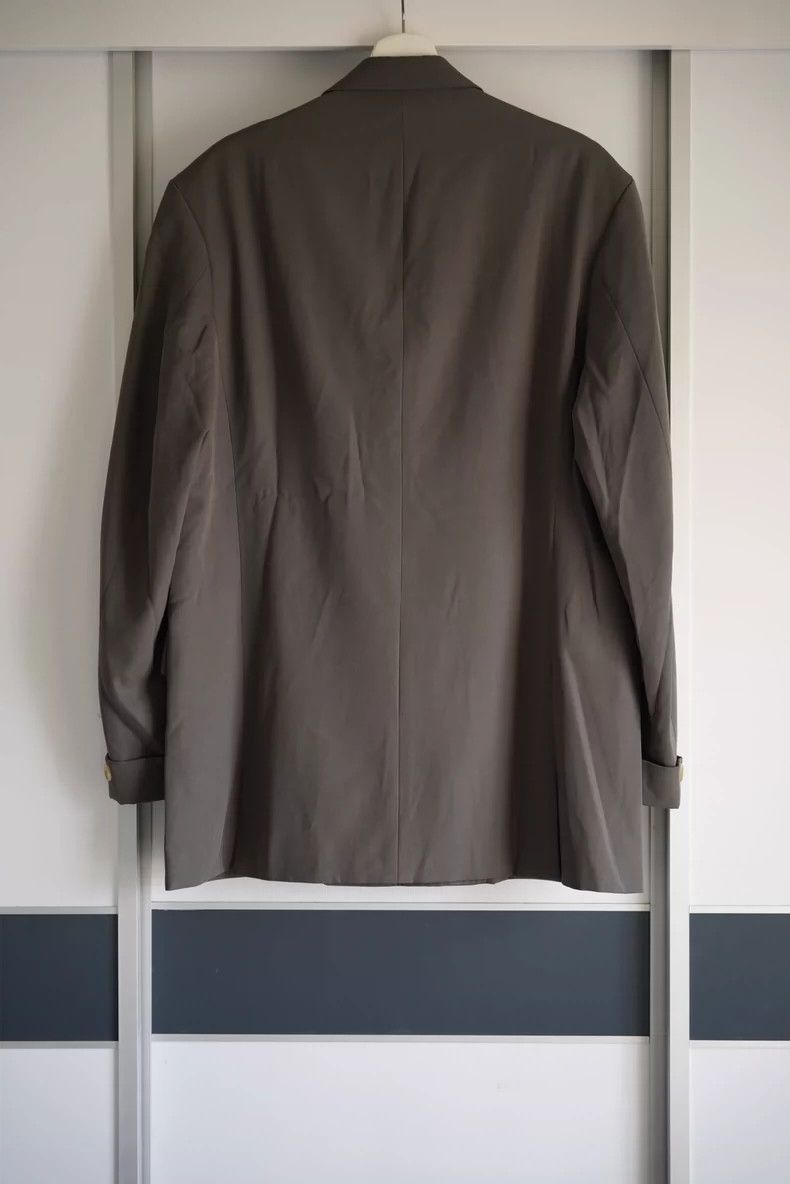 Yohji Yamamoto Yohji Yamamoto size m 91aw double-breasted with shaped coll Size 38R - 2 Thumbnail