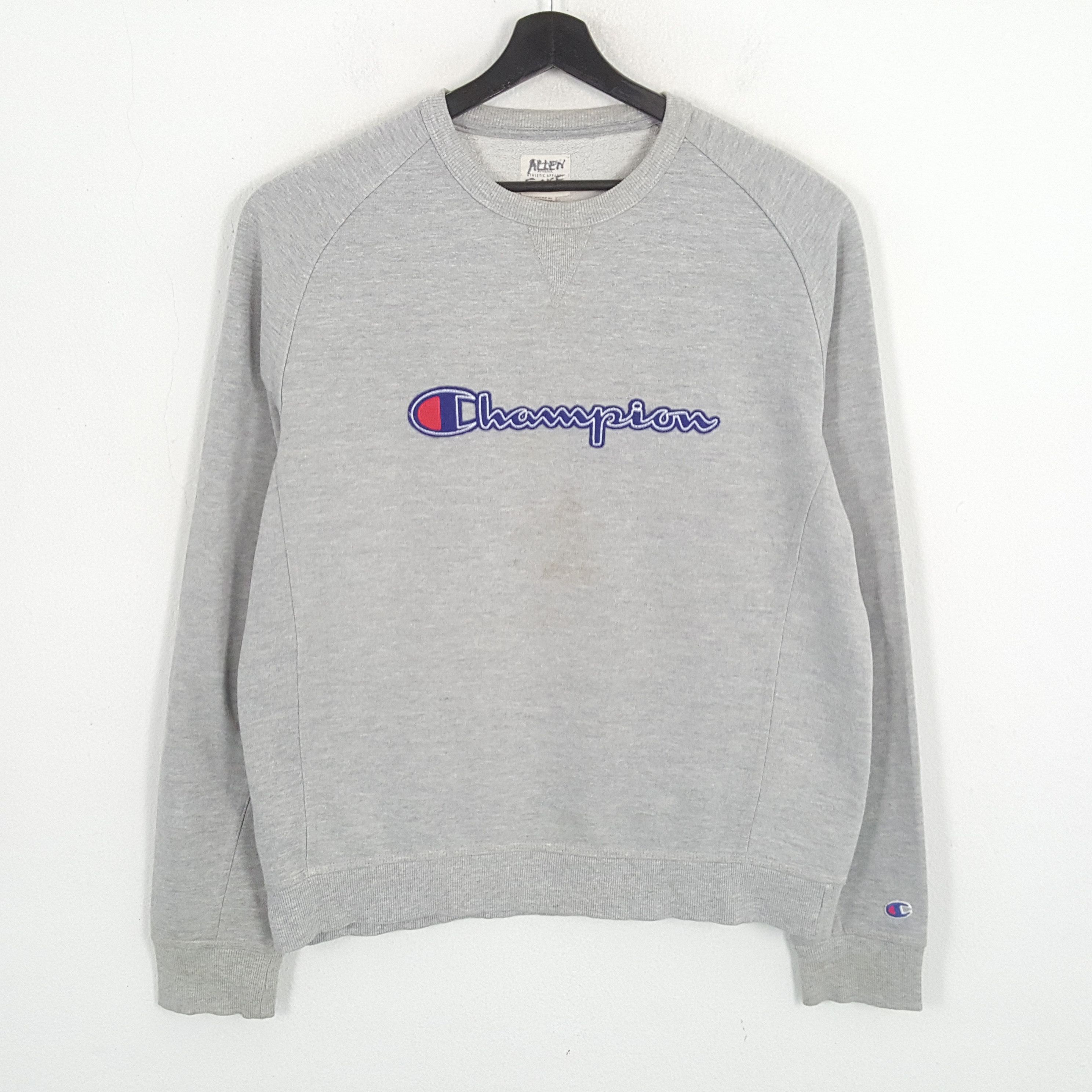 Champion × Vintage CHAMPION Streetwear Style Sweatshirt Size US L / EU 52-54 / 3 - 1 Thumbnail