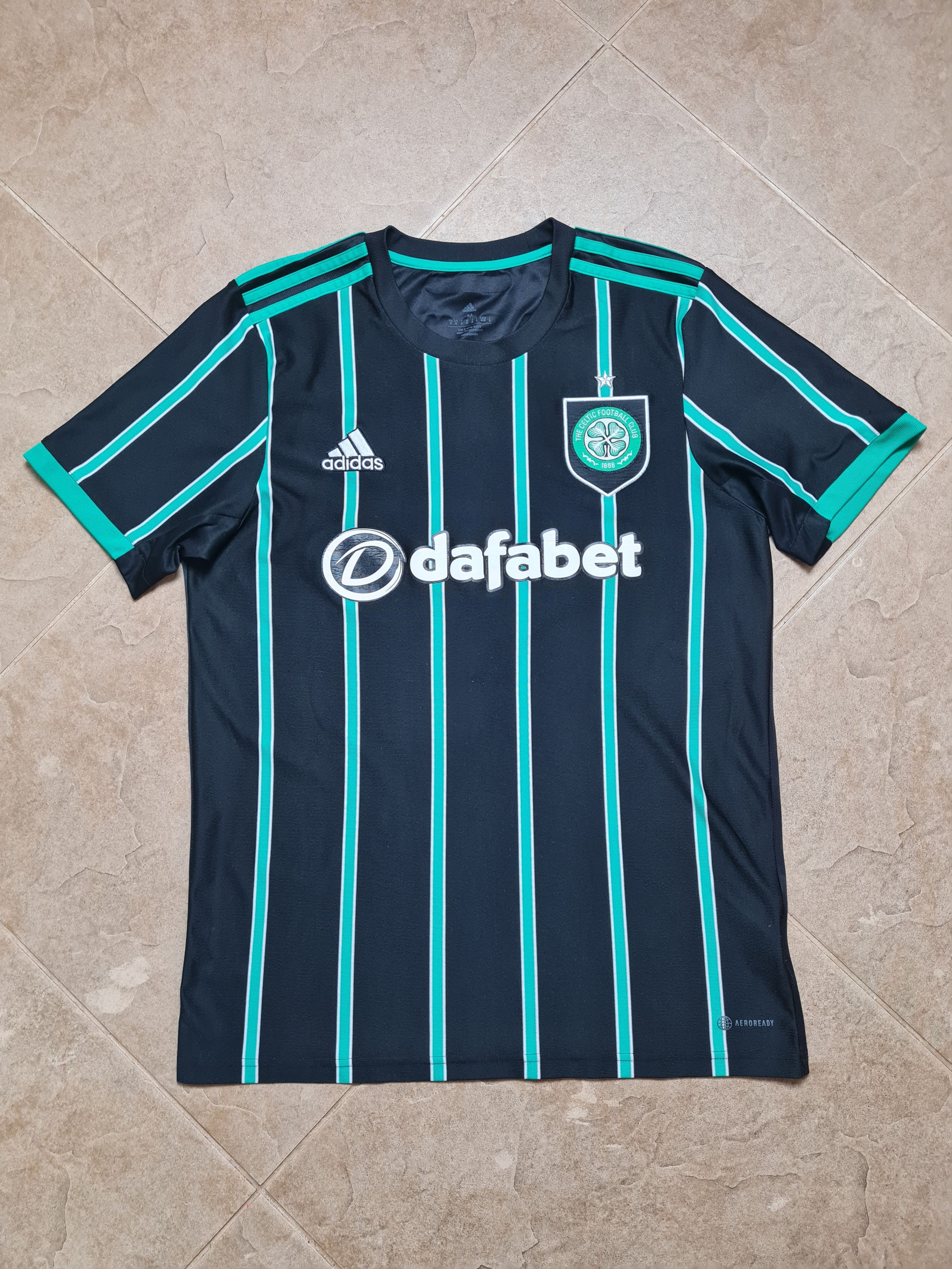 Adidas CELTIC 2022/2023 AWAY FOOTBALL SHIRT ADIDAS ADULT HA8326 Size US M / EU 48-50 / 2 - 5 Thumbnail