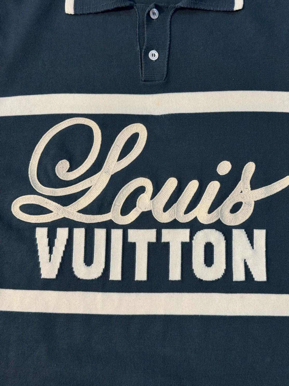 Louis Vuitton Louis Vuitton Cycling Knit Polo Shirt Size US S / EU 44-46 / 1 - 4 Thumbnail