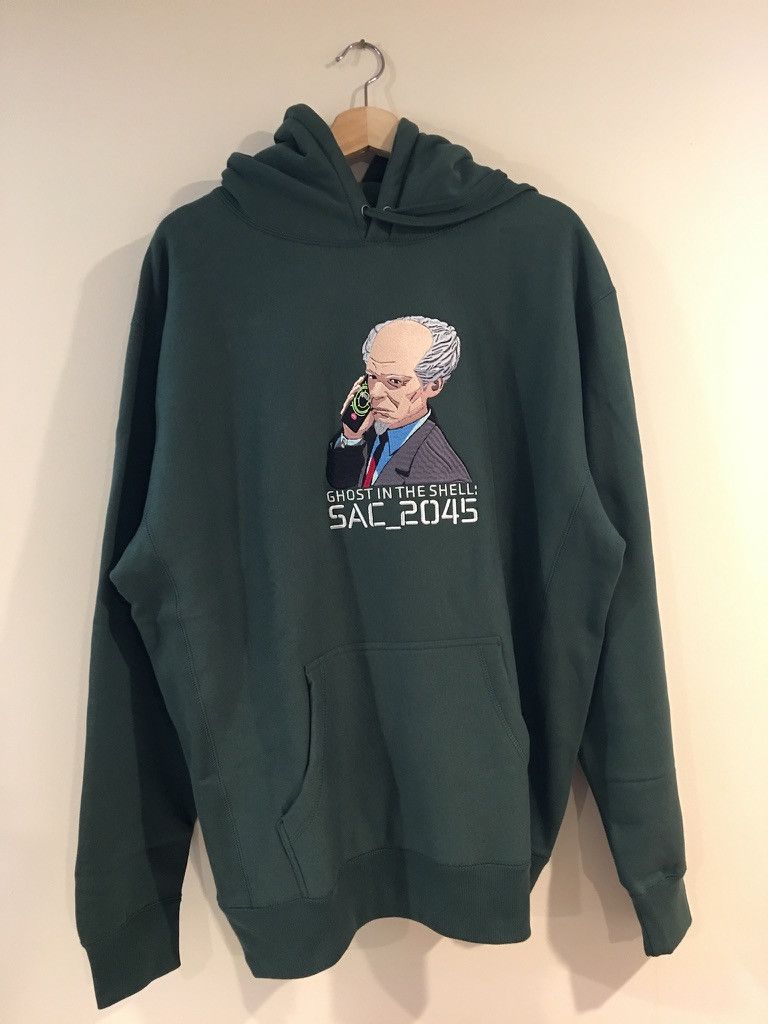 Japanese Brand 2021 AOI Industry x Ghost in the Shell SAC_2045 Hoodie Size US XL / EU 56 / 4 - 1 Thumbnail