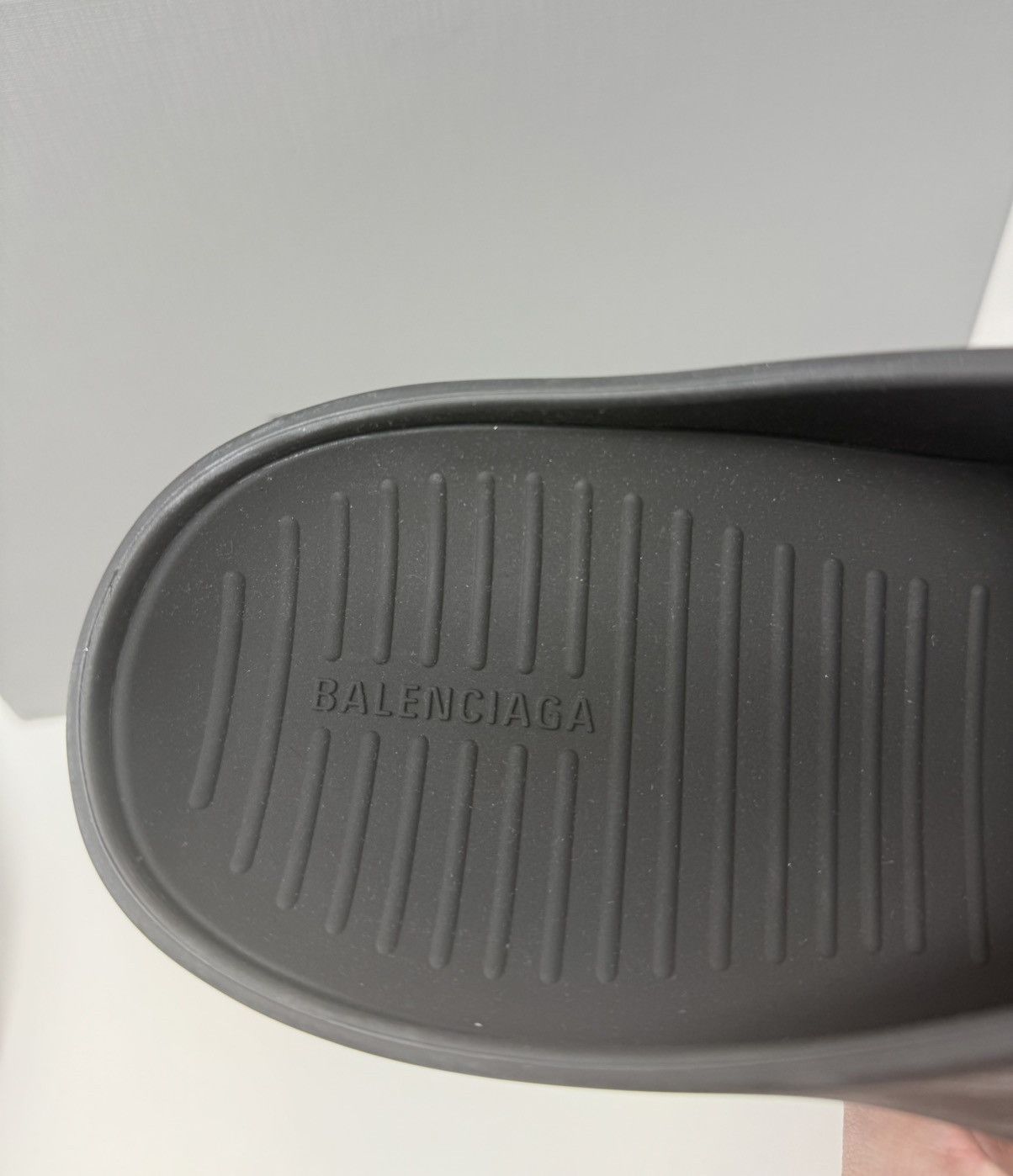 Balenciaga Balenciaga Technoclog Rubber Clogs Black Size US 10 / EU 43 - 8 Thumbnail