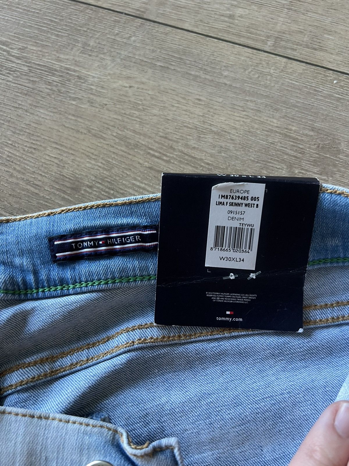 Tommy Hilfiger Tommy Hilfiger, Lima Skinny Jeans, blue Size 30" / US 8 / IT 44 - 9 Thumbnail