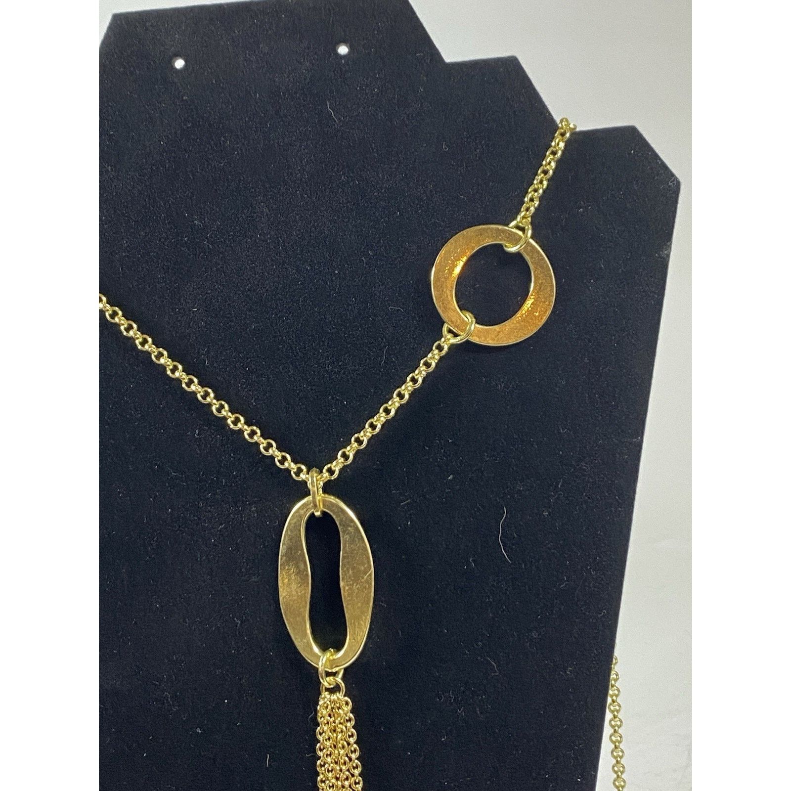 Other 1AR Unoaerre Long Gold Toned Chain Necklace Size ONE SIZE - 3 Thumbnail