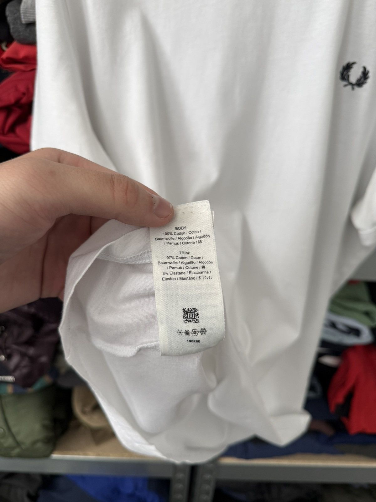 Fred Perry Vintage Fred Perry T-Shirt White Casual Tee Streetwear Hype Size US L / EU 52-54 / 3 - 11 Thumbnail