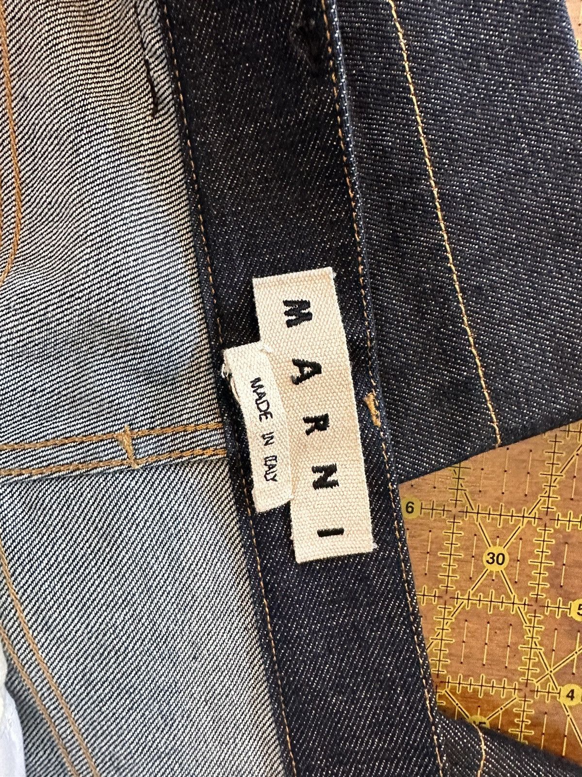 Marni MARNI DENIM SHORT SIZE 30 denim white combo Size US 30 / EU 46 - 5 Thumbnail