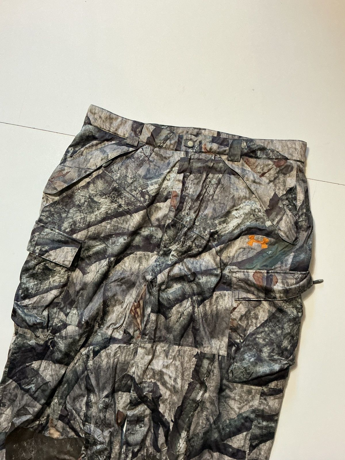 Under Armour UA Under Armour Mossy Oak Treestand Camouflage Cargo Pants Size US 38 / EU 54 - 5 Thumbnail