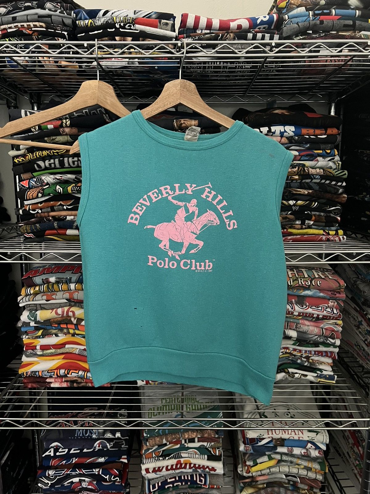 Beverly Hills Polo Club OG 1982 BHPC Cotton Vest 80s Size US S / EU 44-46 / 1 - 1 Thumbnail