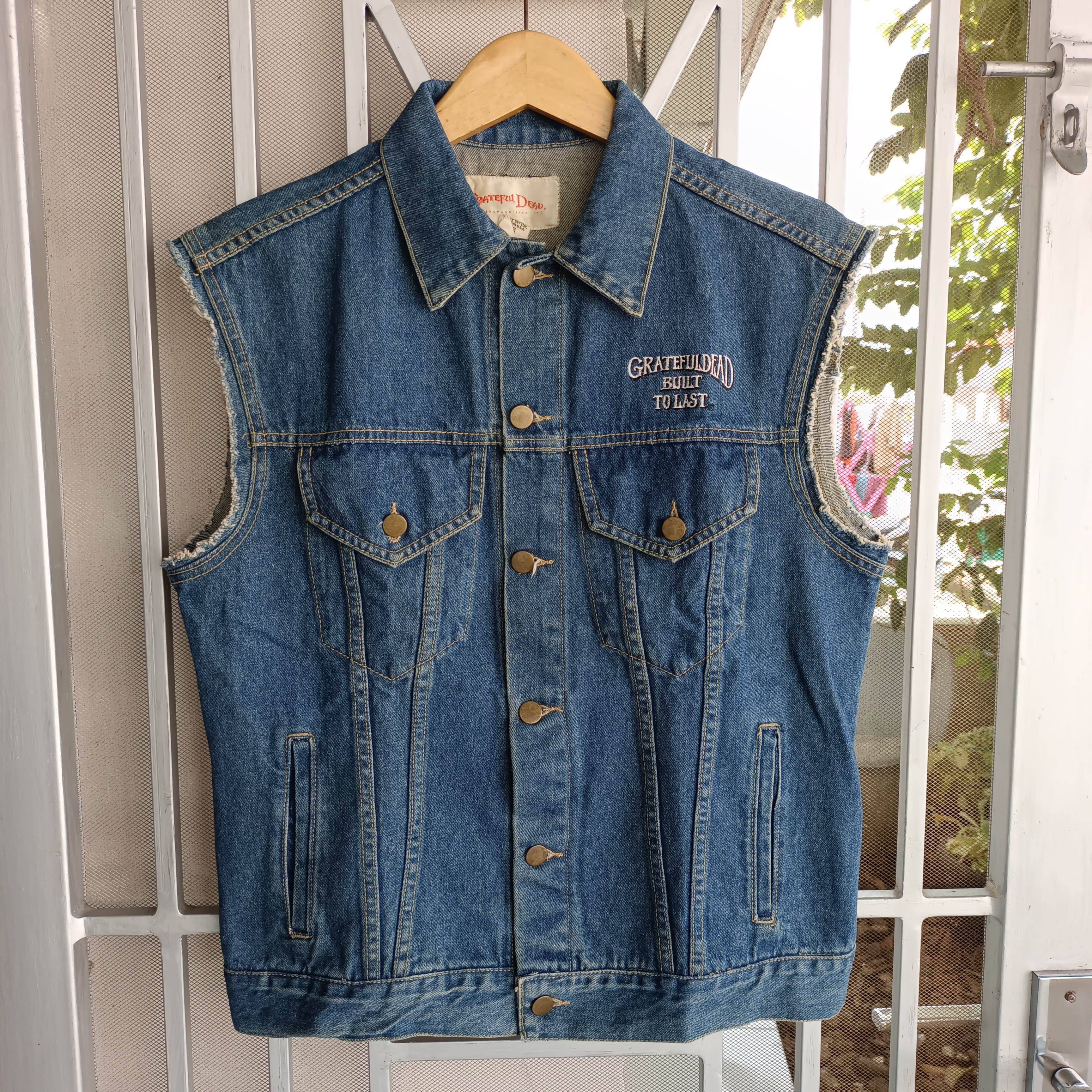 Grateful Dead × Vintage Vintage Grateful Dead Denim Size US S / EU 44-46 / 1 - 1 Thumbnail