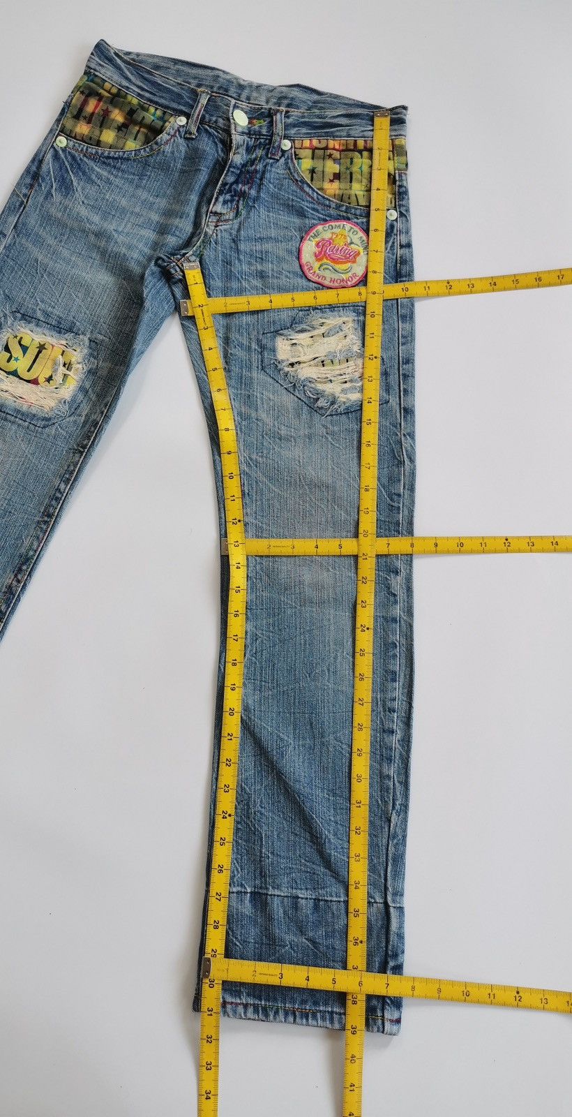 Other Raring Grand Mind Japan Denim Jeans Size US 30 / EU 46 - 10 Thumbnail