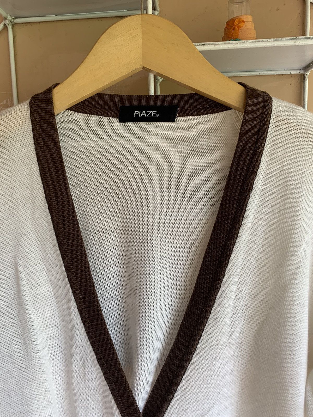 Issey Miyake 🖤BLACKFRIDAY🖤Piaze Cardigan two tone isseymiyake Size US L / EU 52-54 / 3 - 5 Thumbnail