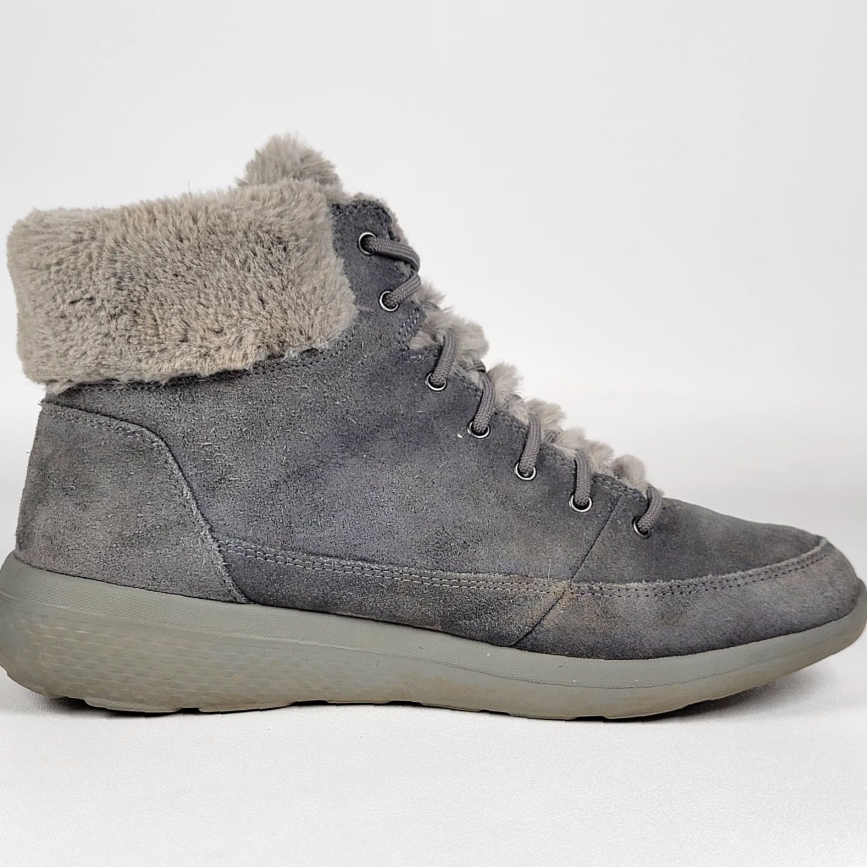 SKECHERS Skechers Women's On The Go Glacial Ultra Cozy Boots Gray Size 11 US 41 EU Size US 11 / IT 41 - 5 Thumbnail