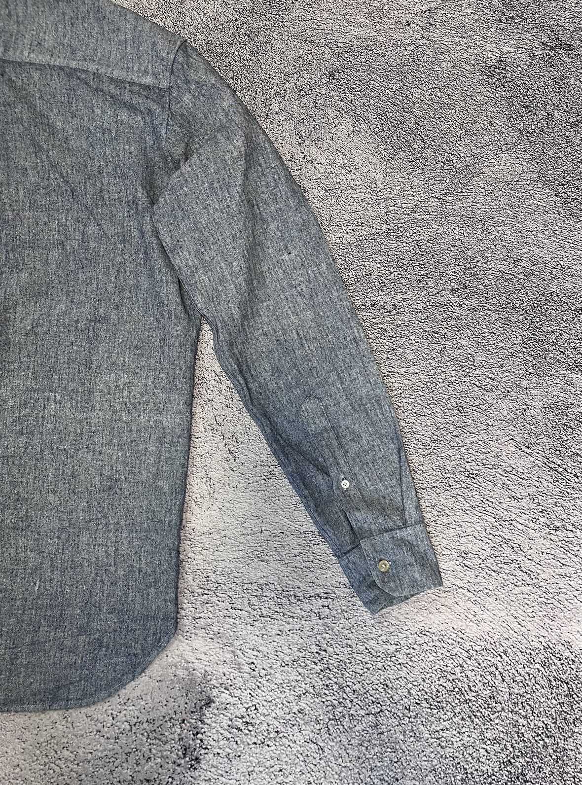 Our Legacy Our Legacy Men’s Shirt Button-Down Long Sleeve Hemp Organic Size US S / EU 44-46 / 1 - 13 Thumbnail