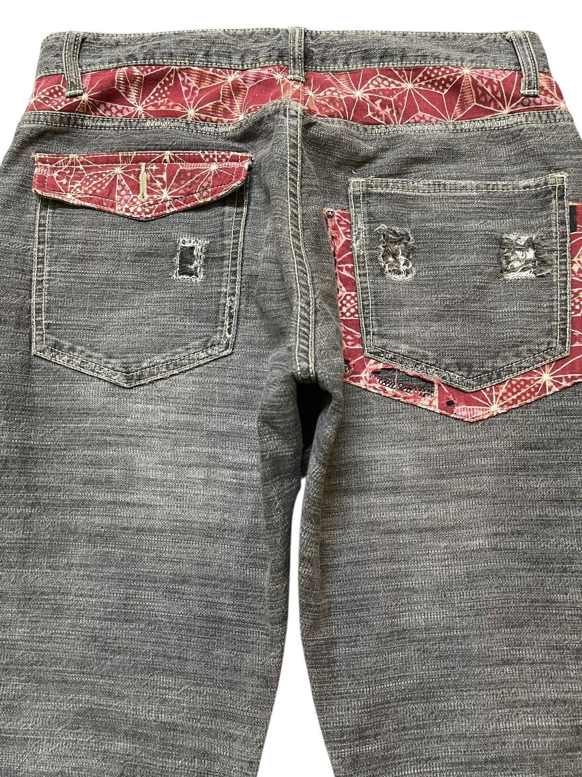 Kapital Vintage Japanese Brand Faded Wash Style Loose Jeans Size US 30 / EU 46 - 5 Thumbnail