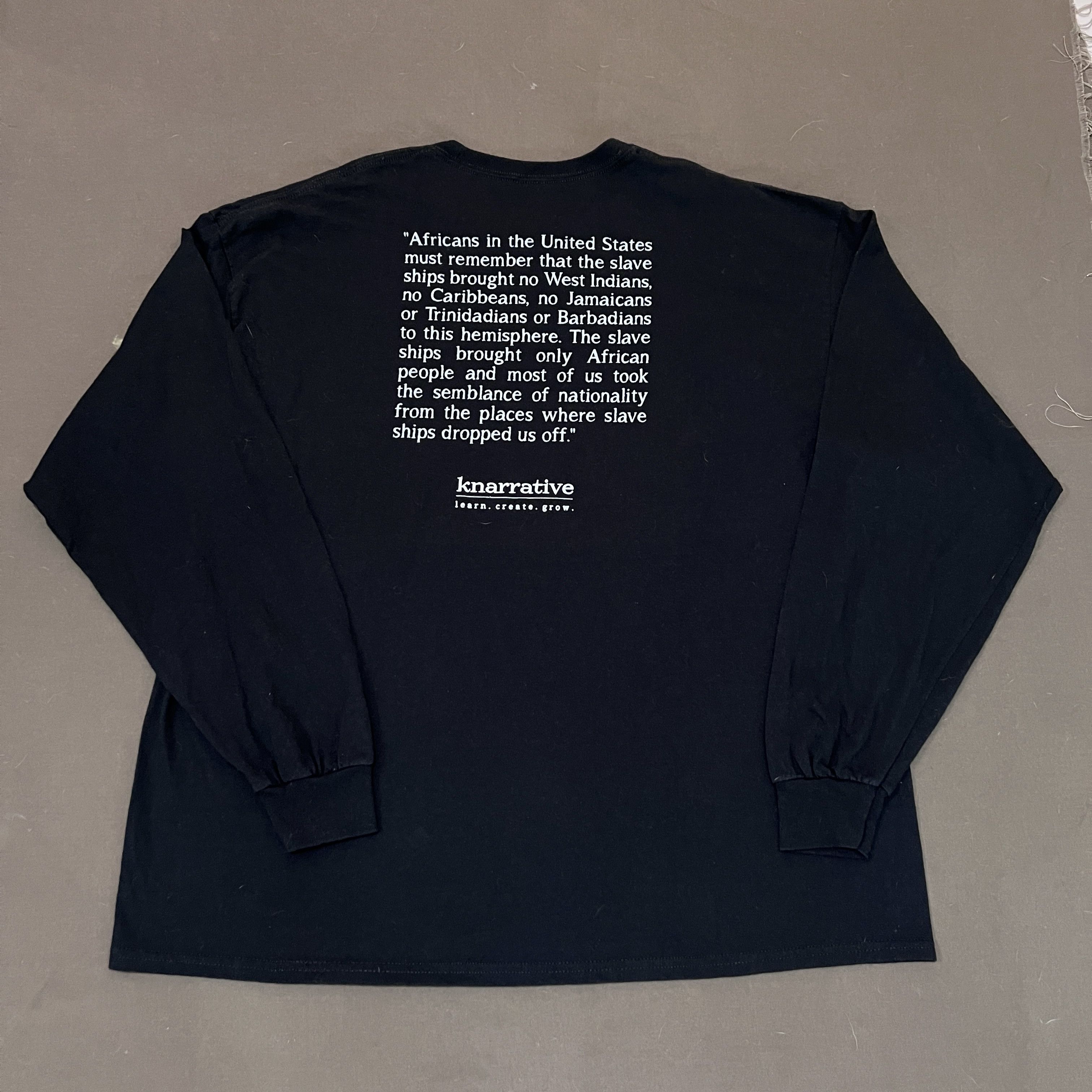 Vintage Vintage Y2K John Henrik Clarke Black History Promo Tee 2XL Size US XXL / EU 58 / 5 - 5 Thumbnail