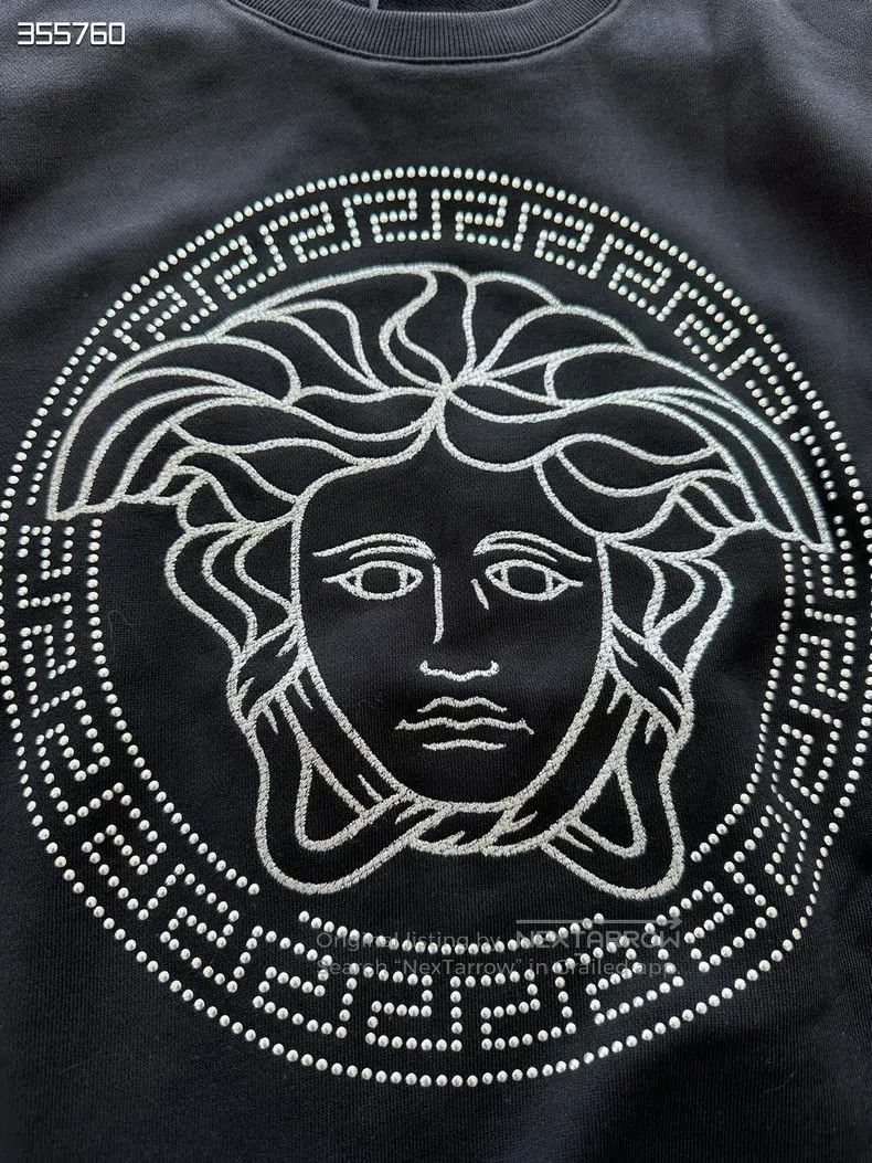 Versace Versace Black sweatshirt Size US L / EU 52-54 / 3 - 3 Thumbnail