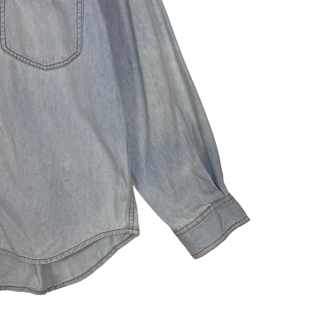 Japanese Brand Durghscott Denim Shirt Size US M / EU 48-50 / 2 - 6 Thumbnail