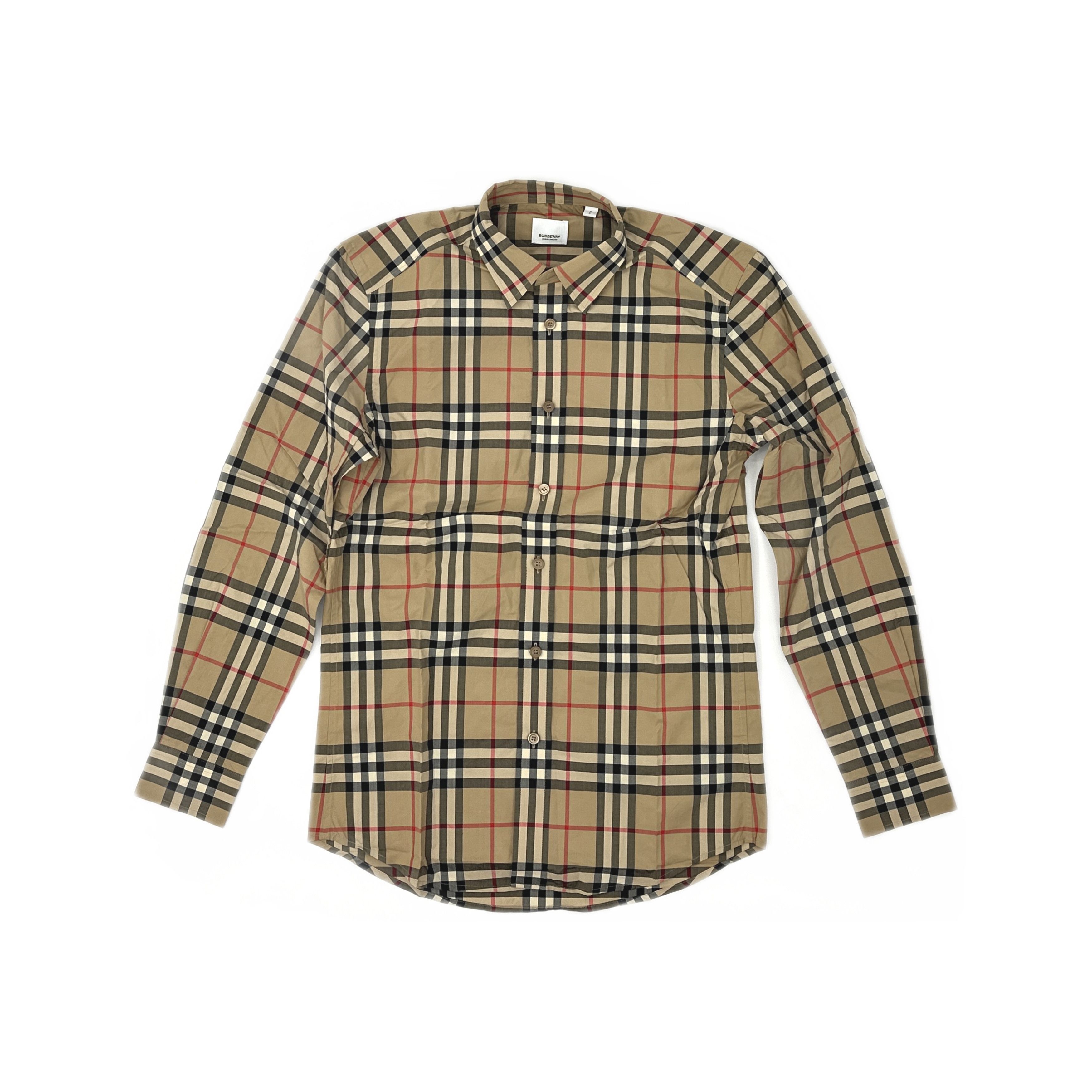 Burberry Burberry Check Button Up Shirt Size S Size US S / EU 44-46 / 1 - 1 Thumbnail