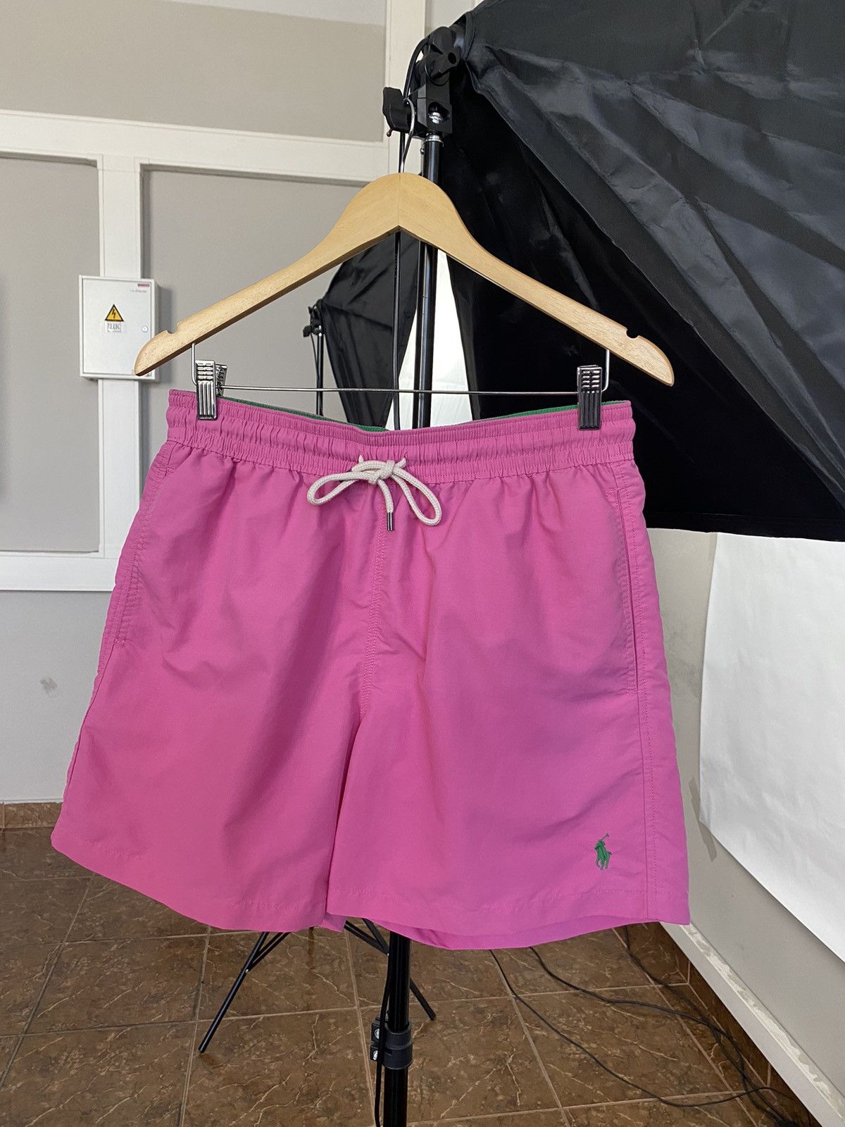 Polo Ralph Lauren 🇺🇸 Polo Ralph Lauren Nylon Shorts Casual Streetwear Rare Y2K Size US 32 / EU 48 - 1 Thumbnail