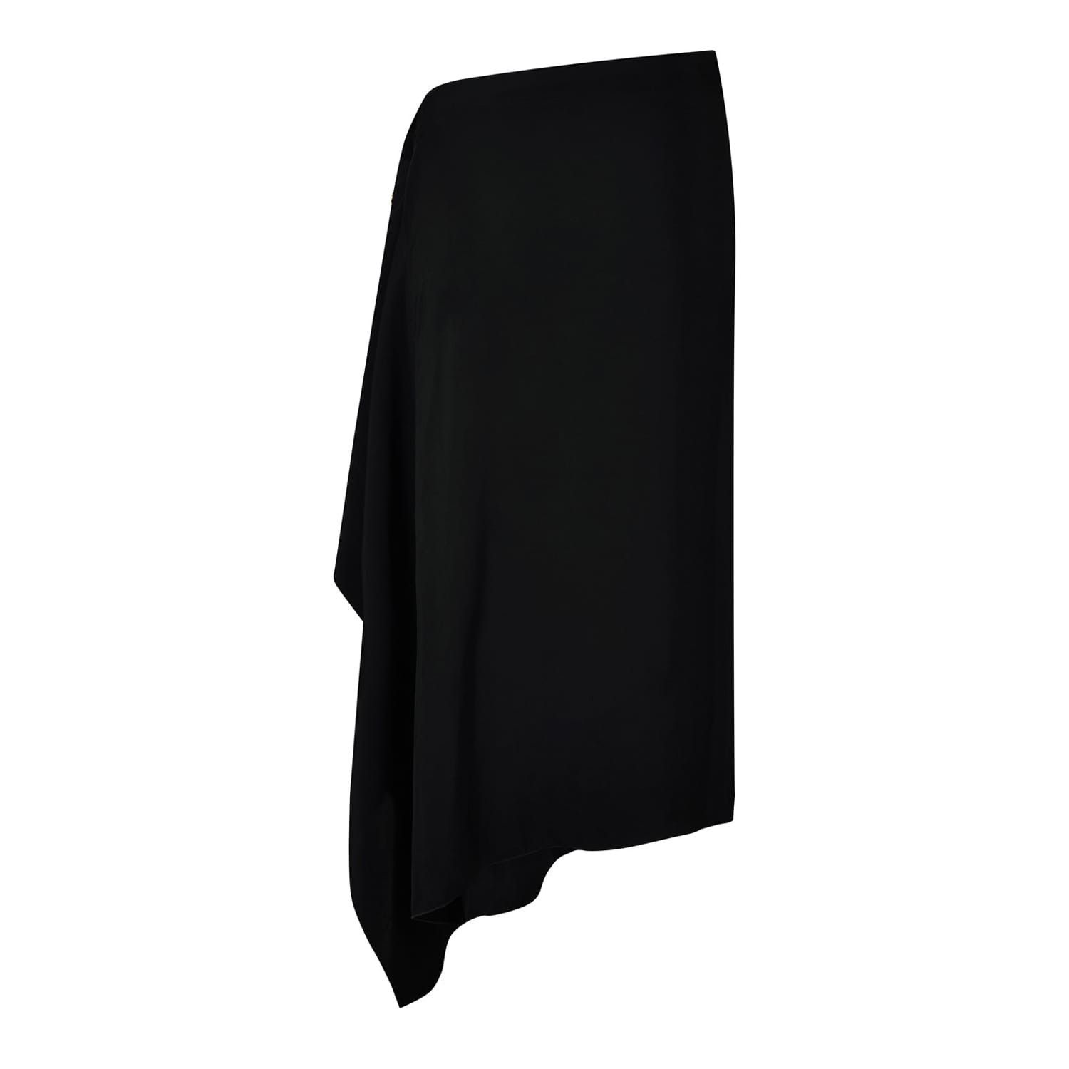 Bottega Veneta Bottega Veneta Bv Skirt in Black Size 40" / US 18 - 2 Thumbnail