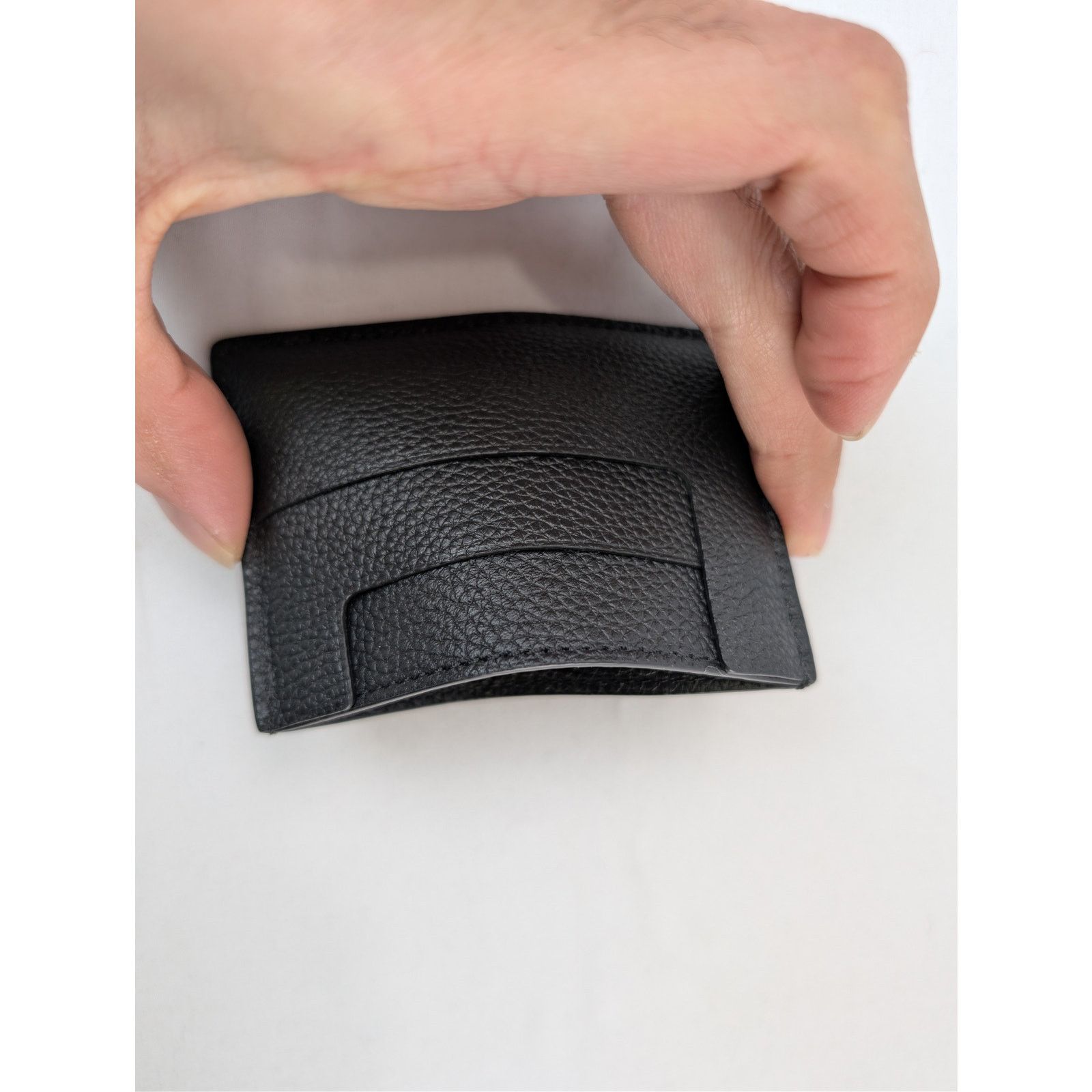 Tom Ford o1rshd1 Size: OS / Grain Leather Card Holder / Wallet Black Size ONE SIZE - 7 Thumbnail