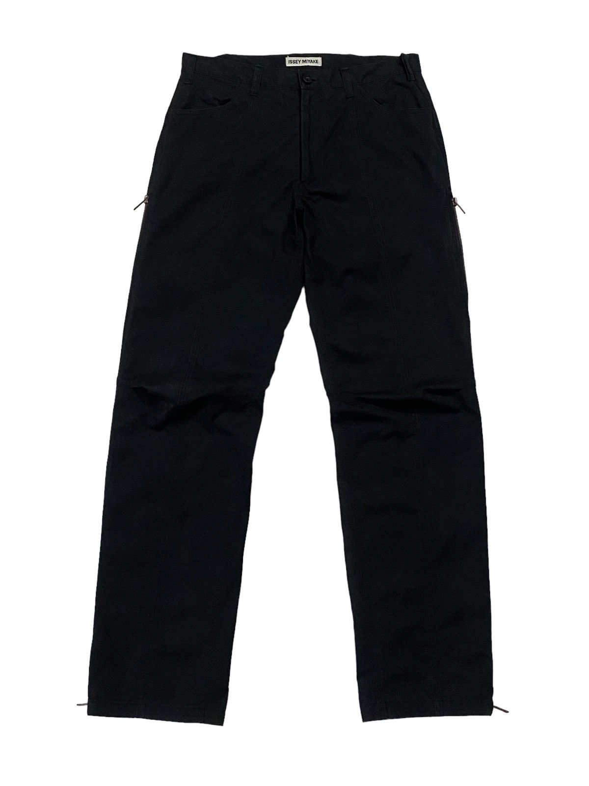 Issey Miyake Issey Miyake zipper Side Slit Wide Leg Trousers Pants Size US 29 - 3 Thumbnail