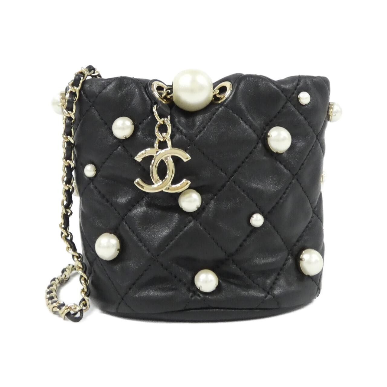 Chanel Chanel Chanel Lambskin Pearl Mini Shoulder Bag Leather Shoulder Bag AS2518 DUTY FREE for USA Size ONE SIZE - 1 Thumbnail
