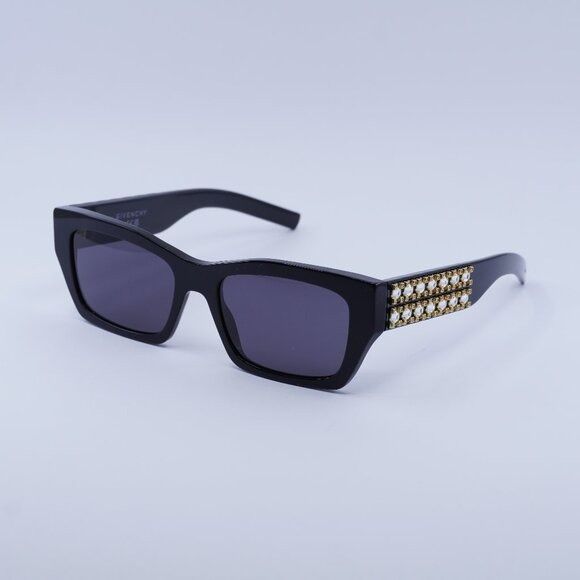 Givenchy 🕶️ New Givenchy GV40077I 01A Sunglasses - Shiny Black Size ONE SIZE - 1 Thumbnail