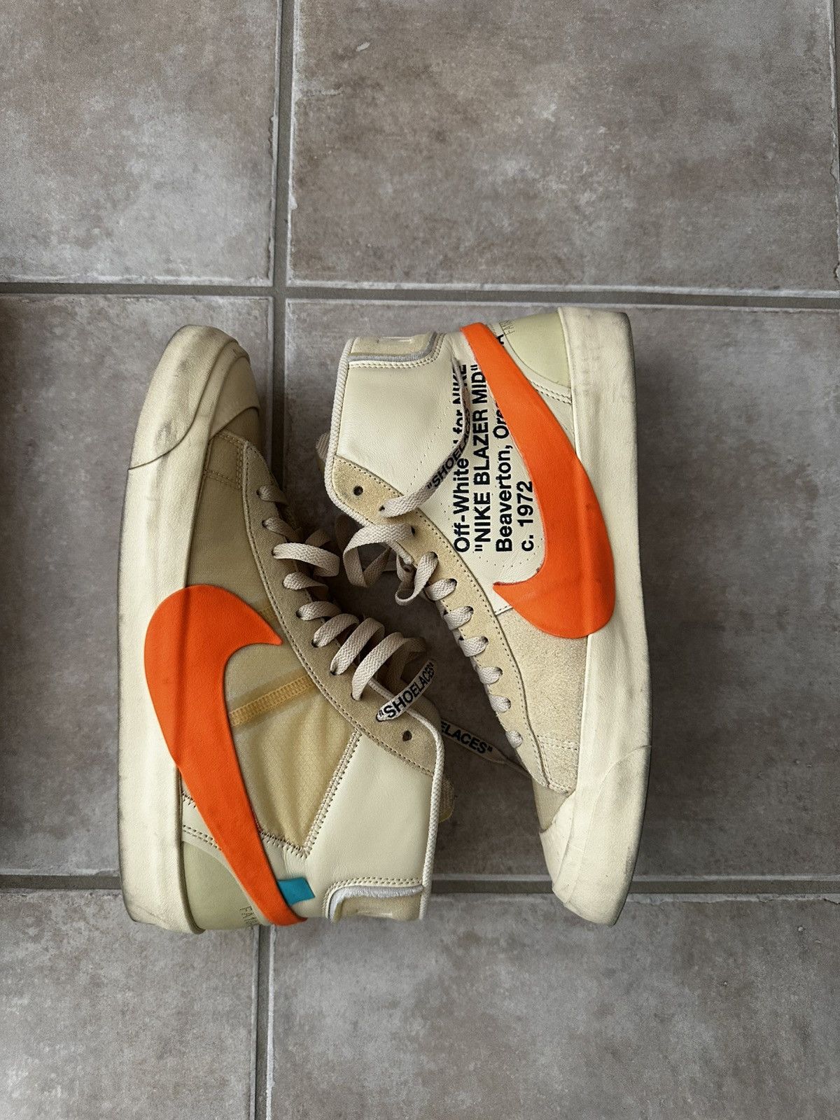 Nike × Off-White Nike x Off-White Blazer ‘All Hallows Eve’ Size US 10.5 / EU 43-44 - 1 Thumbnail