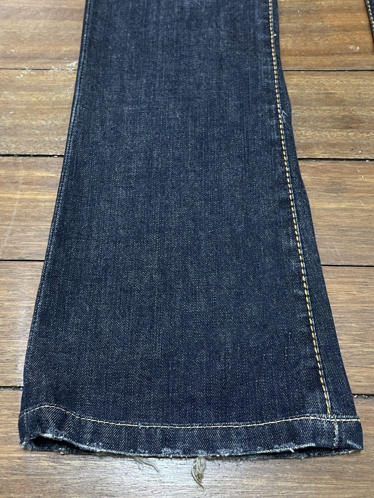 Burberry Rare Design Vintage Brand Burberry Flared Jeans 2000s Size US 26 / EU 42 - 5 Thumbnail