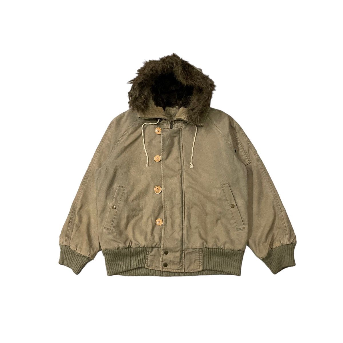 Oshkosh Vintage Oshkosh Classic Military N3B Design Jacket Size US M / EU 48-50 / 2 - 1 Thumbnail