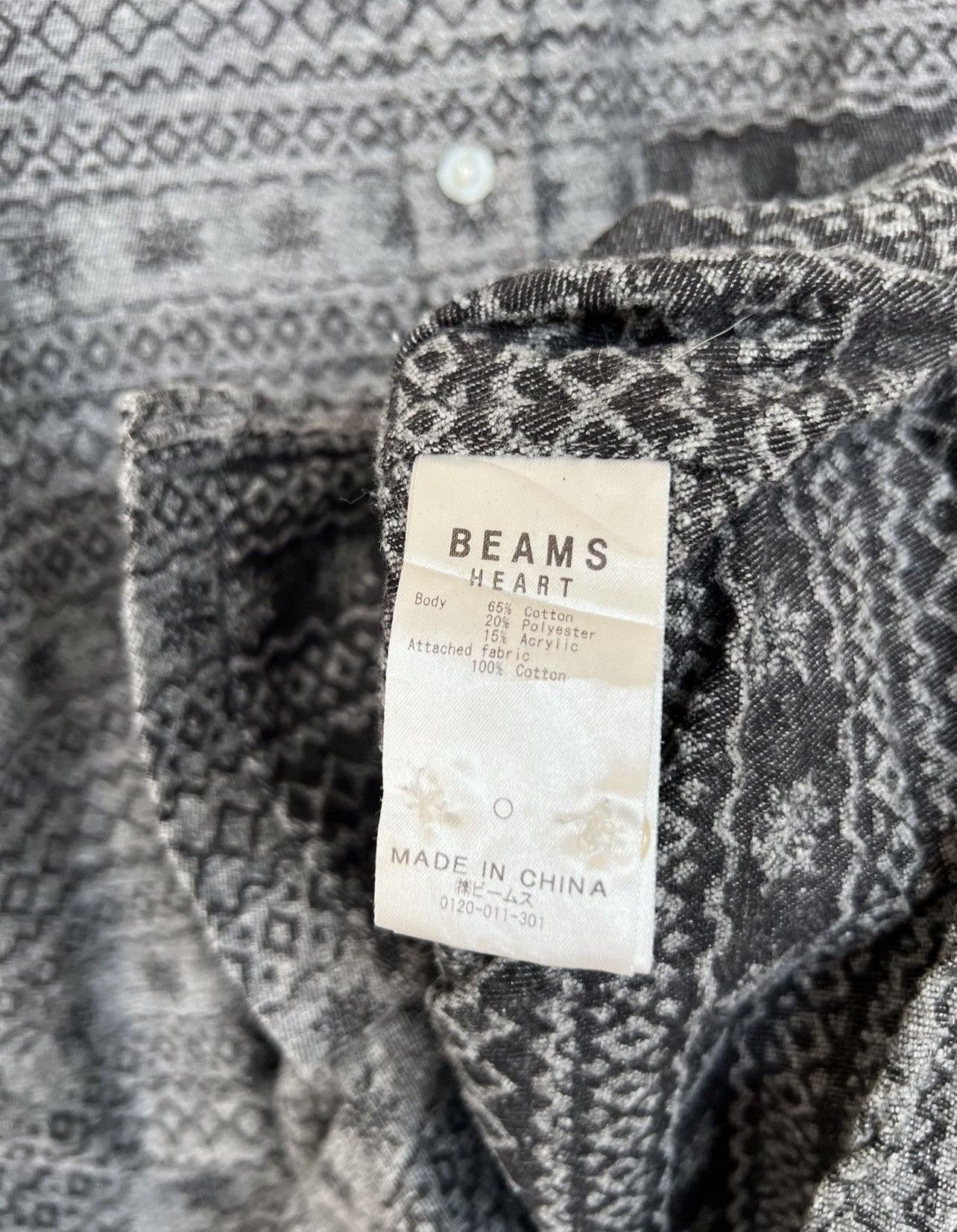 Japanese Brand Beams Japan Checkered Long Sleeve Button Up Flanner Shirt M Size US M / EU 48-50 / 2 - 9 Thumbnail