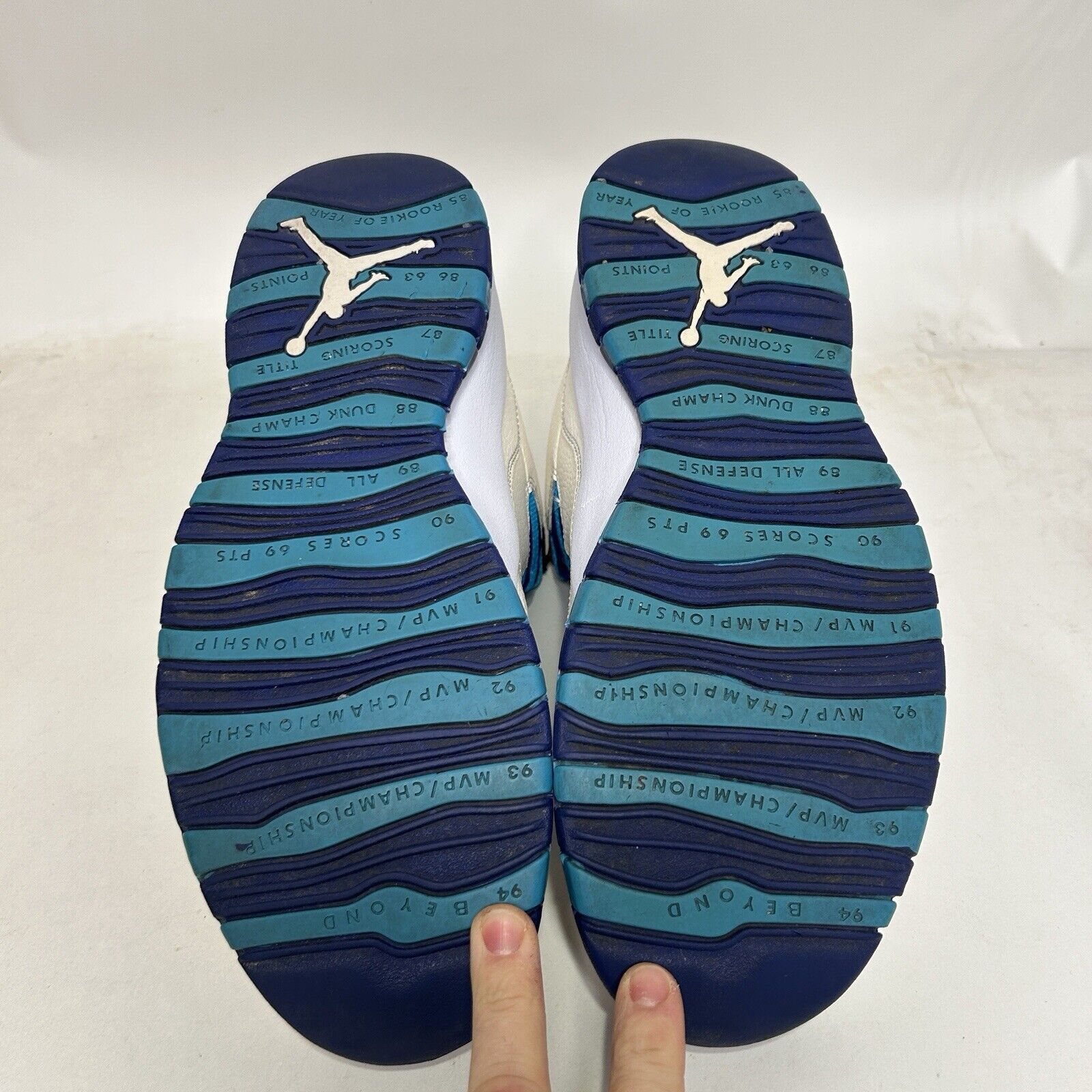 Jordan Brand Nike Air Jordan 10 Retro “Charlotte Hornets” 2024 Size US 10 / EU 43 - 7 Thumbnail