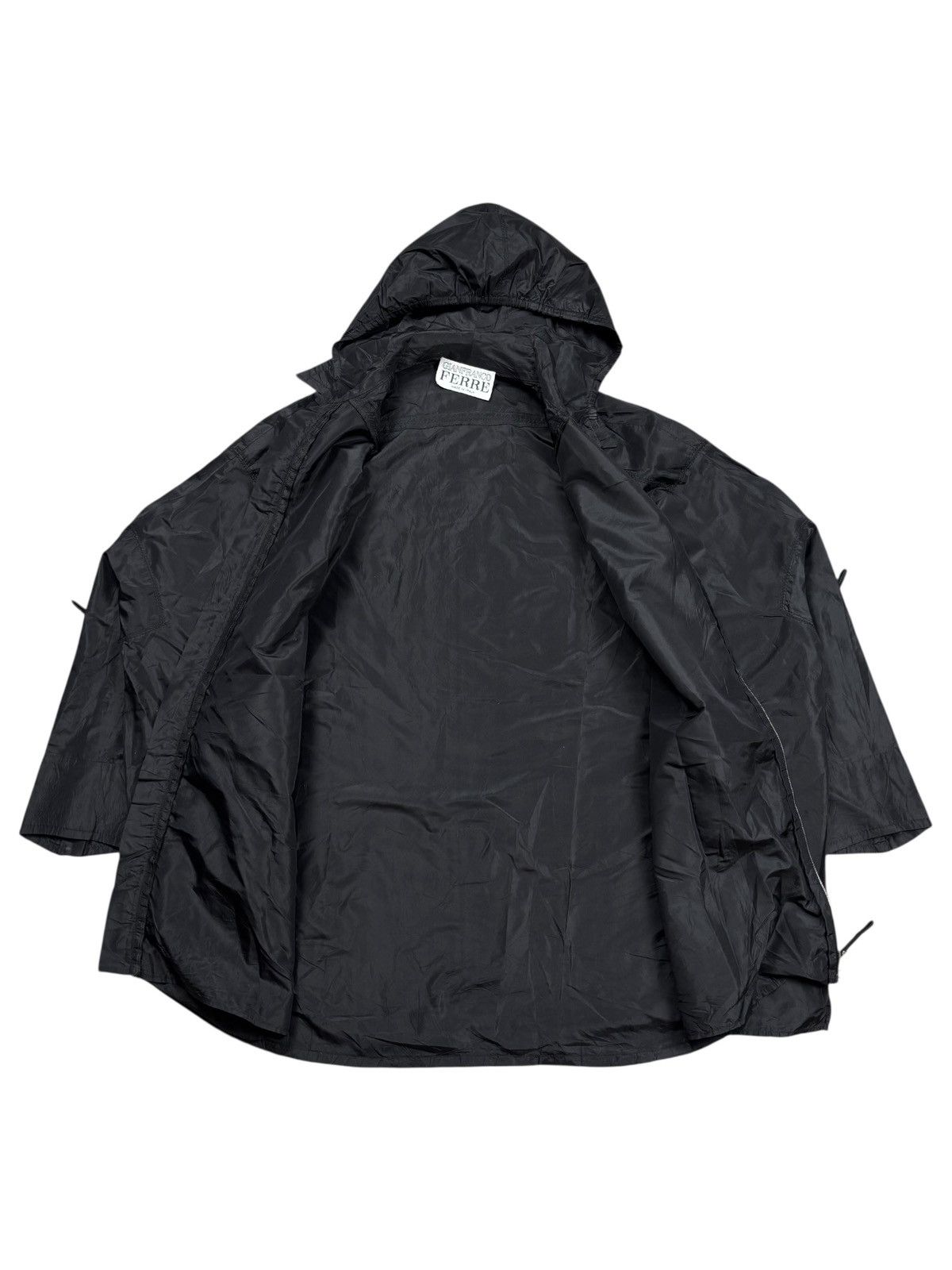 GF Ferre Archive G.Ferre- Riri Zips Raincoat Jacket Size US L / EU 52-54 / 3 - 7 Thumbnail