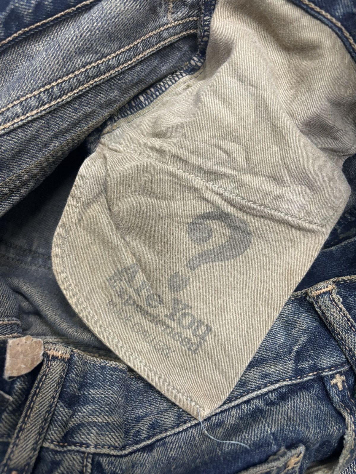 RUDE GALLERY VINTAGE RUDE GALLERY RUSTY DISTRESS ROCKSTAR DENIM JEANS Size US 30 / EU 46 - 14 Thumbnail