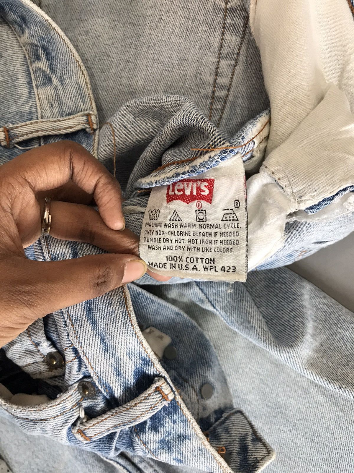 Levi's Vintage Levi’s 501 denim Size US 34 / EU 50 - 12 Thumbnail