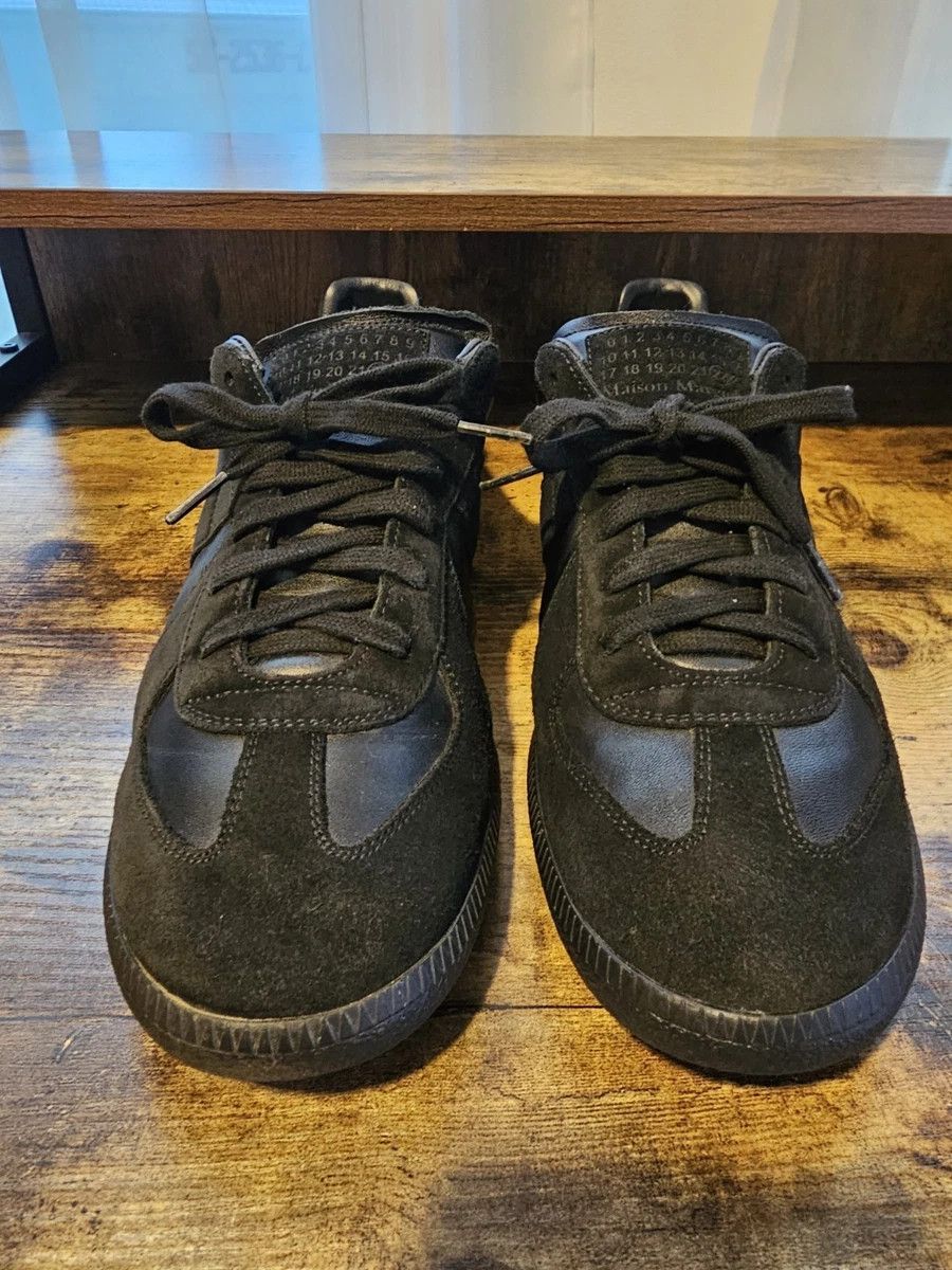 Maison Margiela Maison Margiela Replica GAT Black 10 43 Low Tops Size US 10 / EU 43 - 5 Thumbnail